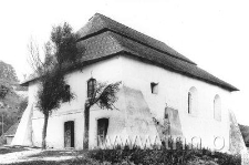 Janowiecka synagoga - widok od strony południowo- zachodniego