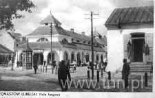 Hale targowe w Tomaszowie Lubelskim