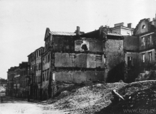 Ruins of the Jewish quarter in Podzamcze in Lublin - Szeroka Street and Zamkowa Street