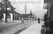 Hale targowe na Rynku w Tomaszowie Lubelskim