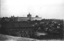 Lublin, panorama Zamku i dzielnicy żydowskiej z Placu po Farze