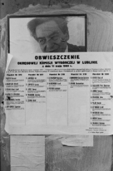 Lublin podczas kampanii wyborczej 5 maja 1989 r.