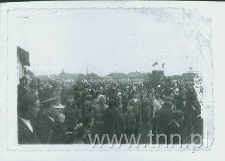 Uroczystość państwowa na Rynku w Tomaszowie Lubelskim