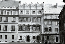 Lublin lat 80. Kamienica Konopnic&oacute;w na Rynku Starego Miasta