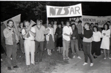 Nocny Przemarsz NZS w maju 1989 roku