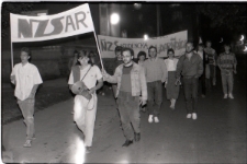 Nocny Przemarsz NZS w maju 1989 roku