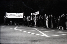 Nocny Przemarsz NZS w maju 1989 roku