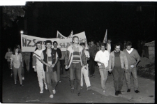 Nocny Przemarsz NZS w maju 1989 roku