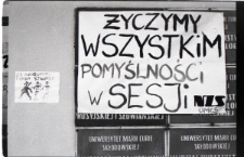 Strajk student&oacute;w UMCS 29 - 30 maja 1989 roku