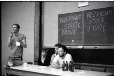 Strajk student&oacute;w NZS na UMCS 29 - 30 maja 1989 roku