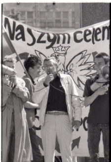 Demonstracja KPN w Lublinie