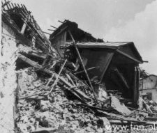 Ruiny dzielnicy żydowskiej na Podzamczu w Lublinie