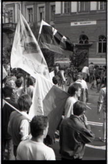 Manifestacja NZS 24 maja 1989 w Lublinie