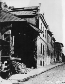 Ruiny dzielnicy żydowskiej na Podzamczu w Lublinie