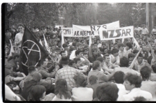 Manifestacja NZS 24 maja 1989 w Lublinie