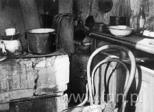 Wnętrze domu w dzielnicy żydowskiej w Lublinie