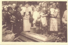 Pogrzeb Marii Gorczyńskiej na cmentarzu powązkowskim w Warszawie