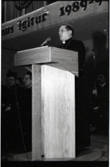 Uroczystość inauguracyjna roku akademickiego 1989/1990 na Katolickim Uniwersytecie Lubelskim