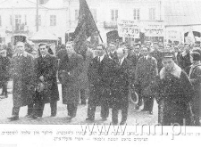 Manifestacja żydowskiej organizacji Poalej Syjon w dniu 1 maja 1935 roku