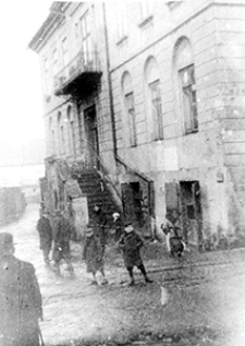 Pałac Pawęczkowskiego na Starym Mieście w Lublinie, widok od ulicy Noworybnej