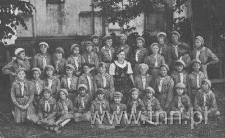 Drużyna harcerska z Grabowca