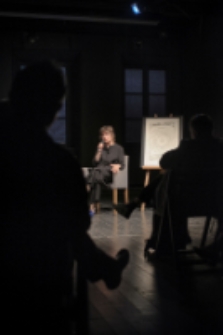 Słuchowisko "Str&oacute;ż nocny". Grażyna Lutosławska