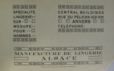 Folder reklamowy Mordka Hirschberga