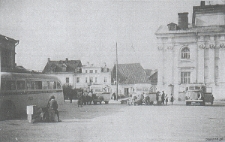 Plac autobusowy w Zamościu