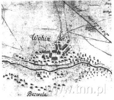 Plan Wohynia i Bezwoli z poł. XIX w.