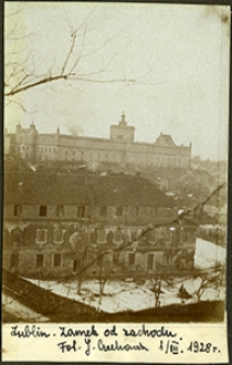 Widok na Zamek Lubelski od strony zachodniej