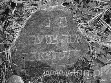 Macewa z kirkutu w Wohyniu