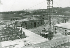 Budowa rzeźni miejskiej - czerwiec 1927