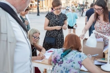 Akcja społeczna „Podaruj wiersz” w Lublinie