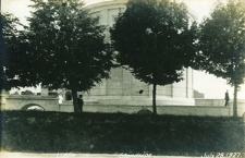 Wieża ciśnień przy Alejach Racławickich - lipiec 1927