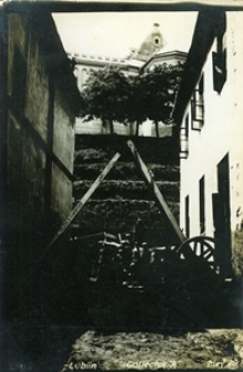 Kolektor A biegnący u podnóża Zamku Lubelskiego