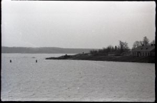 Widok na fragment Zalewu Zemborzyckiego