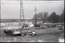 Prace budowlane nad Zalewem Zemborzyckim