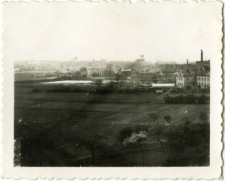 Panorama Lublina ze stawem w tle