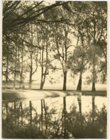 Zbiornik wodny na Sławinku w okresie przedwojennym