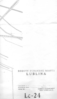 Roboty publiczne miasta Lublina