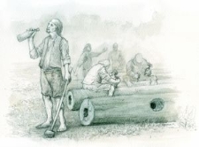 Przygotowywanie drewnianych rur