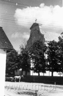 Widok kościoła św. Michała Archanioła od strony Spółdzielni