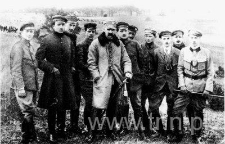 Komenda Naczelna POW podczas ćwiczeń w 1917 r.
