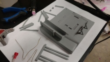 Składanie elemntów rurmusa wydrukowanego w technice 3D
