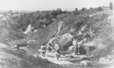 Międlarki przy pracy w Majdanie Starym w pobliżu Wojsławic