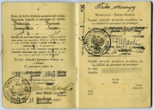Waks Maurycy - paszport