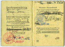 Waks Abram Mojżesz - paszport, 1938