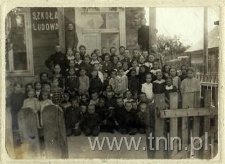 Uczniowie Szkoły Ludowej w Kocku