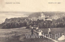 Kazimierz nad Wisłą. Widok z pod dębu