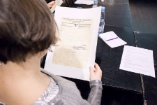 Uczestnicy seminarium "Opowiedzieć / ślady"